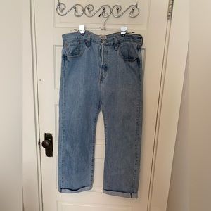 Levi 501s vintage wash